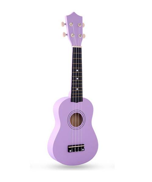 Đàn ukulele 21 inch soprano màu tím
