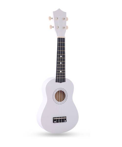 Đàn ukulele 21 inch soprano màu trắng