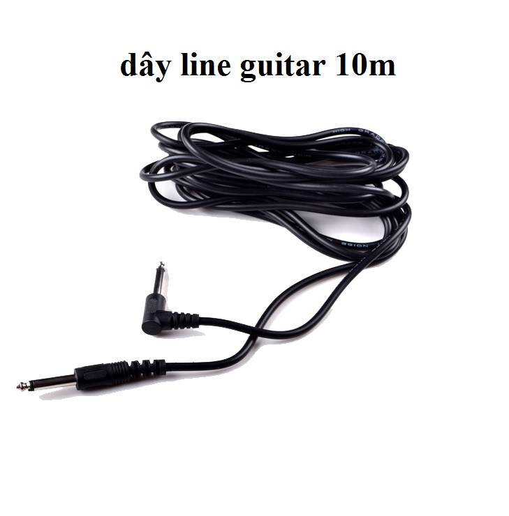 Dây line guitar 10 mét kết nối ampli guitar